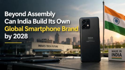 Beyond Assembly Can India Build Its Own Global Smartphone Brand by 2028