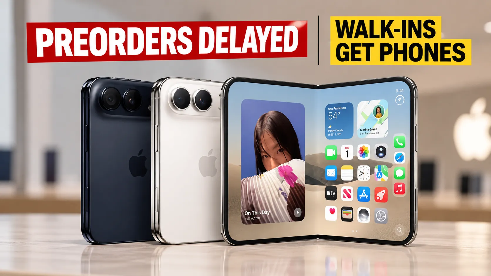 Waiting Months for iPhone Duo? Walk-In Shoppers Are Getting Them Today
