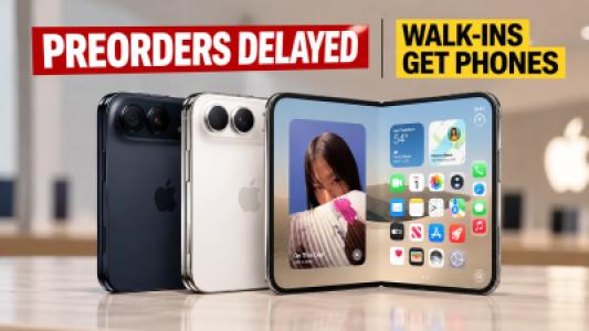 Waiting Months for iPhone Duo? Walk-In Shoppers Are Getting Them Today