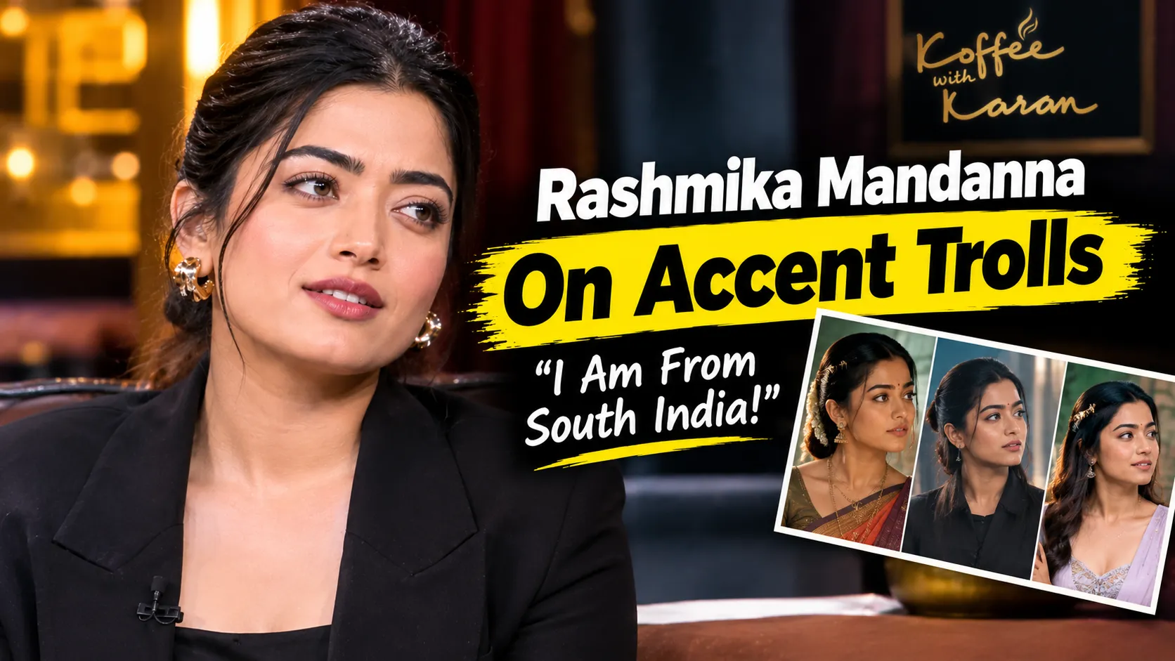 Rashmika Mandanna Hits Back at Accent Trolls, I Am From South India