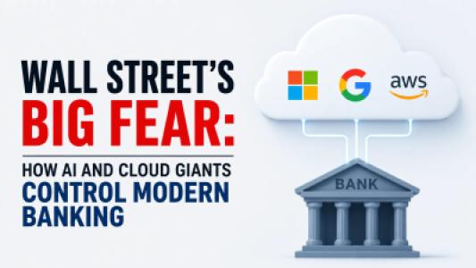 Wall Street Big Fear How AI and Cloud Giants Control Modern Banking