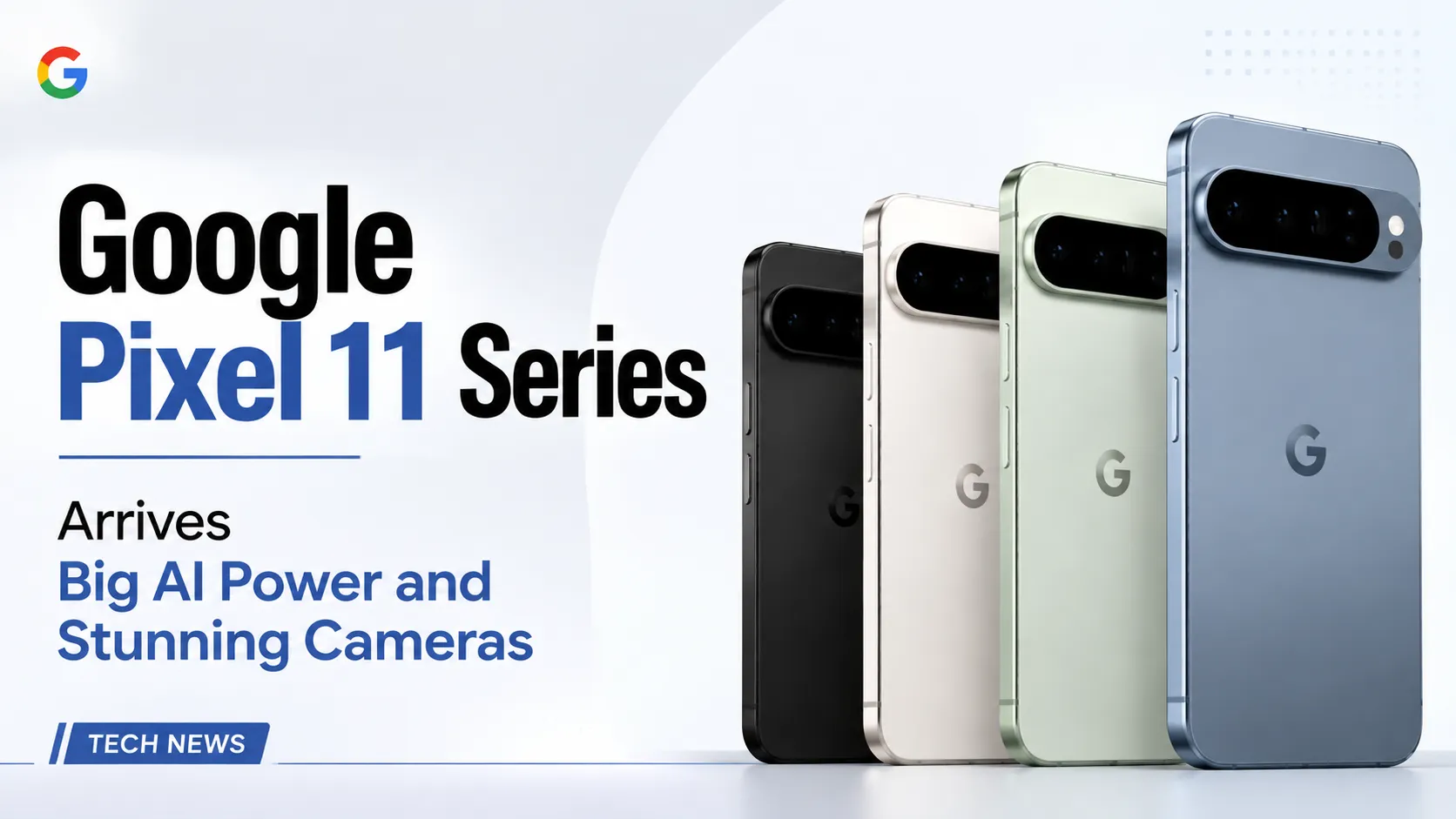 Google Pixel 11 Series Arrives Big AI Power and Stunning Cameras