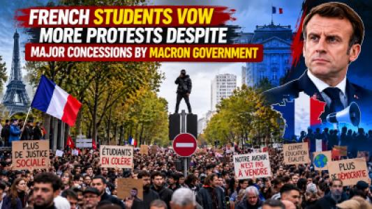 French Students Vow More Protests Despite Major Concessions By Macron Government