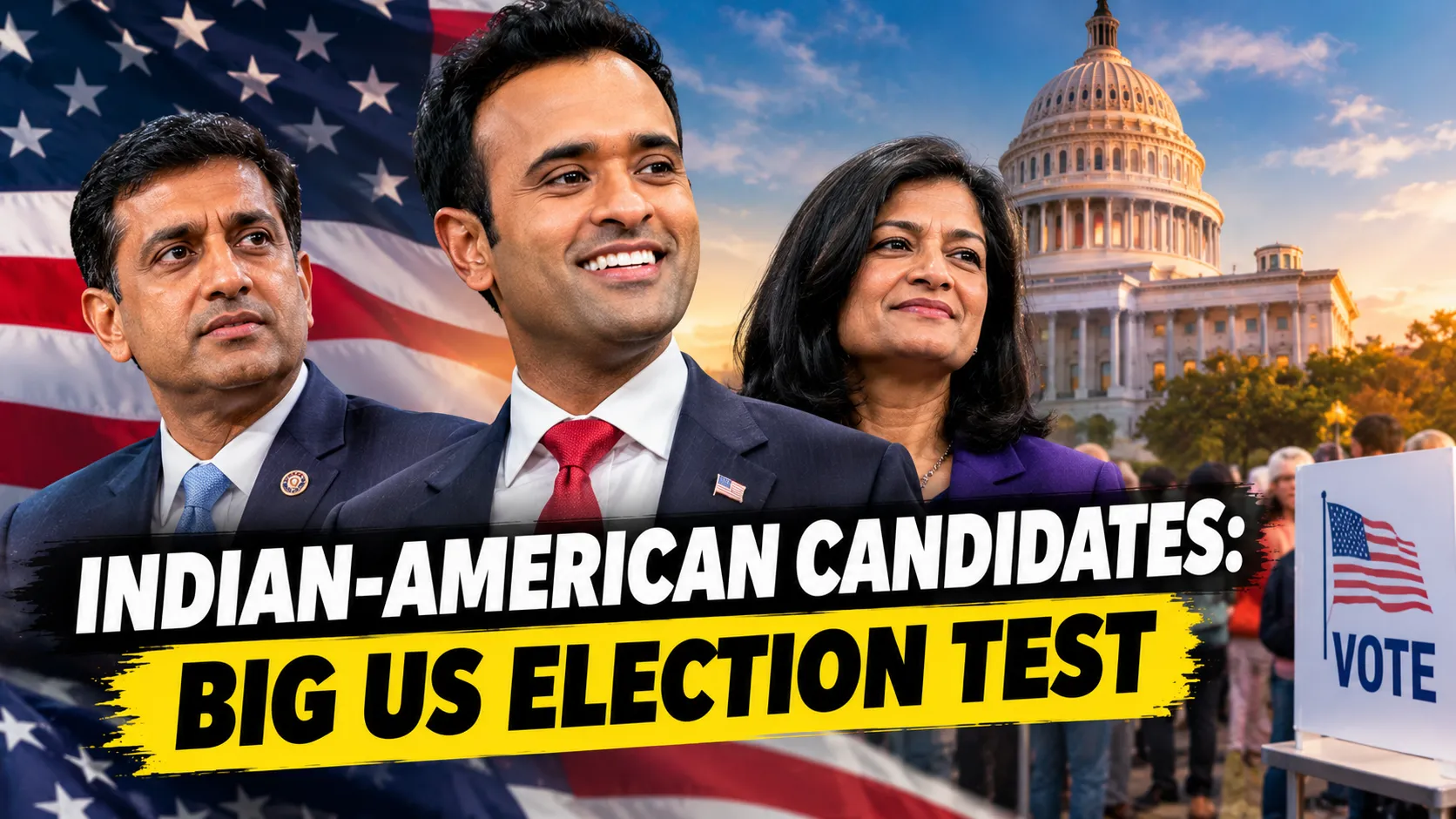 US Elections 2026, Vivek Ramaswamy and Indian Origin Leaders in Focus