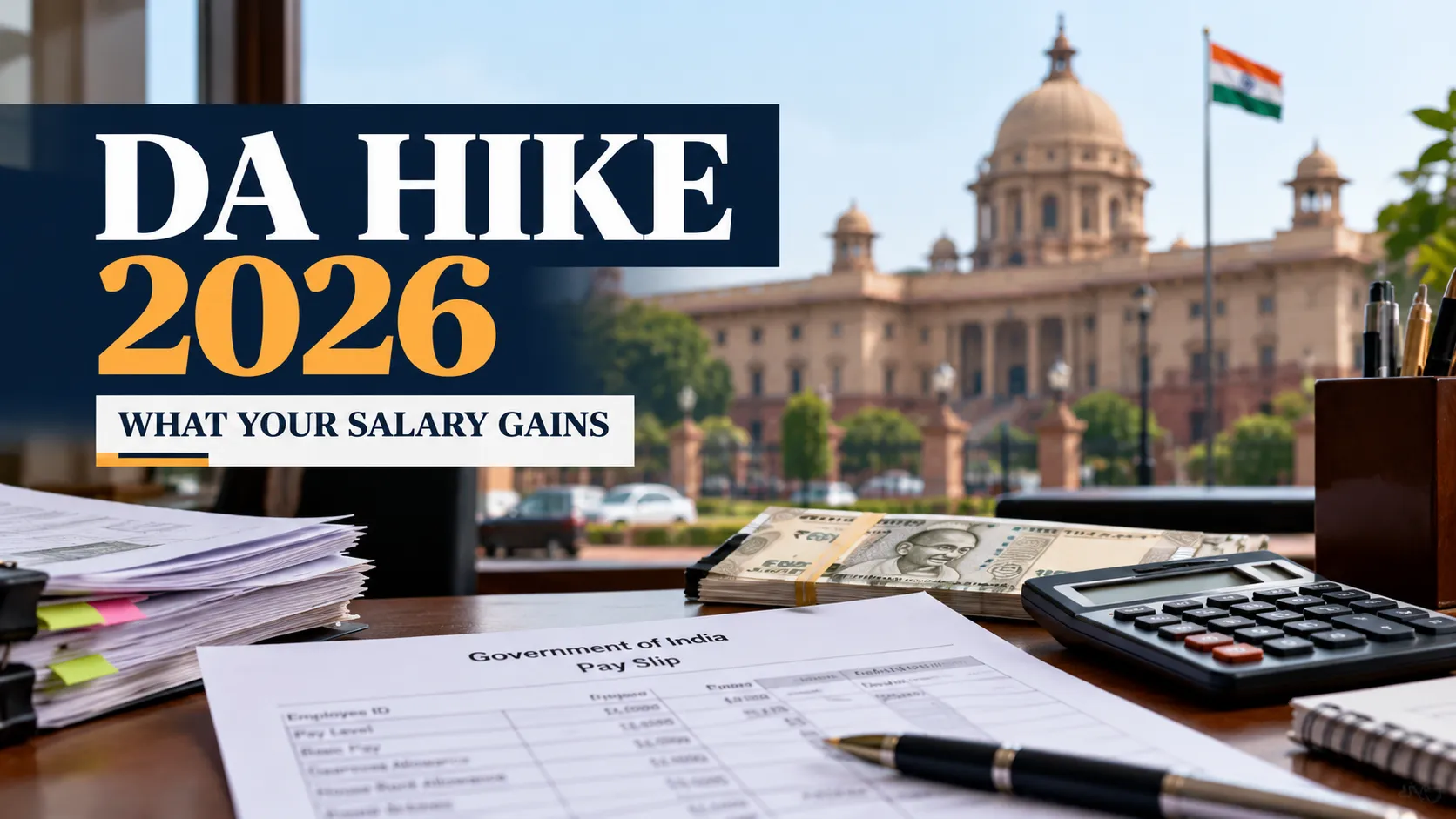 3 Percent DA Hike, How Much Extra Salary Will Central Government Employees Get