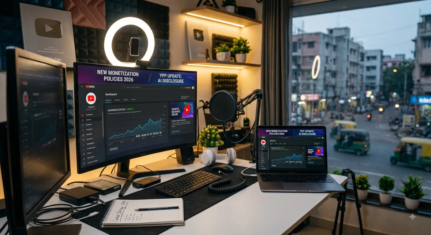 Big News For Creators YouTube Rollout New Monetization Rules For 2026