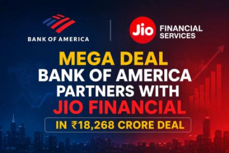 Mega Deal Bank of America Partners With Jio Financial in ₹18,268 Crore Deal