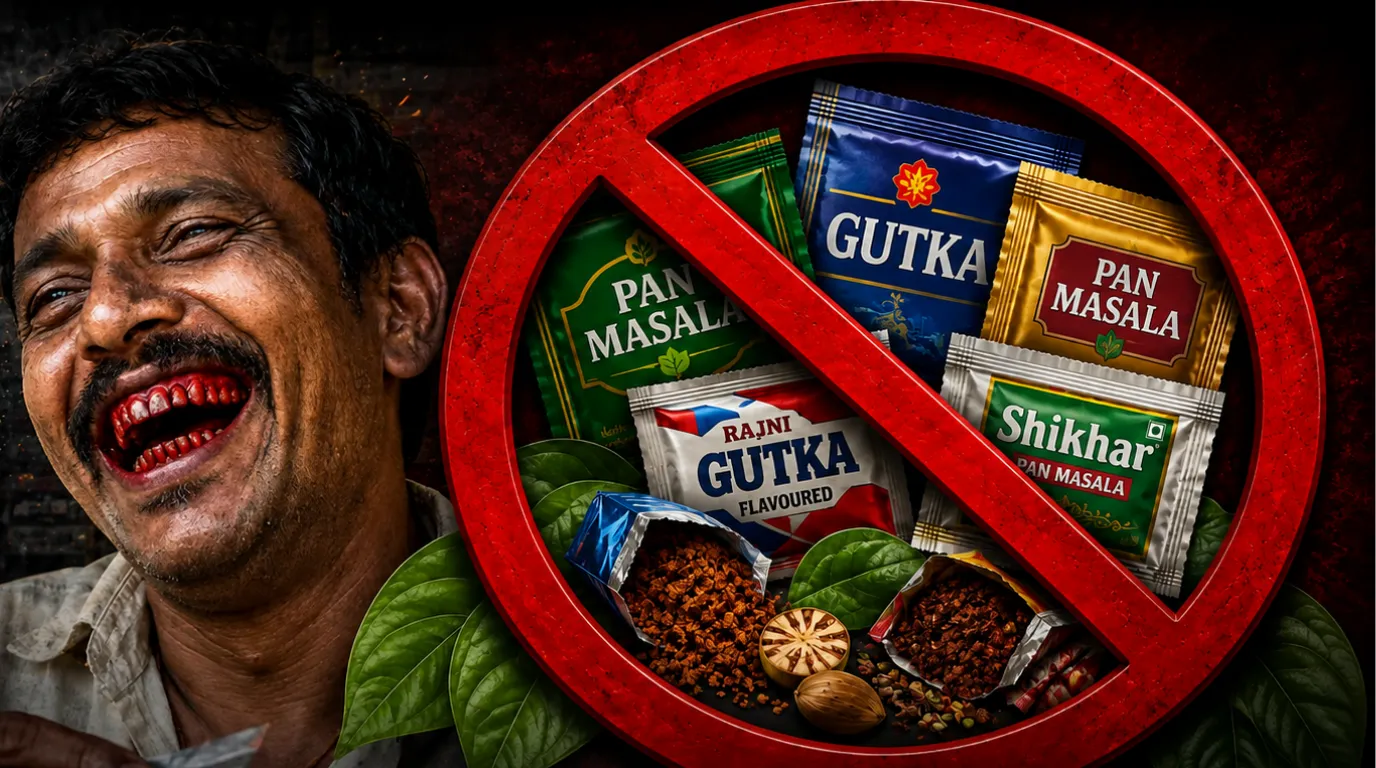 Karnataka Bans Gutkha and Pan Masala for One Year