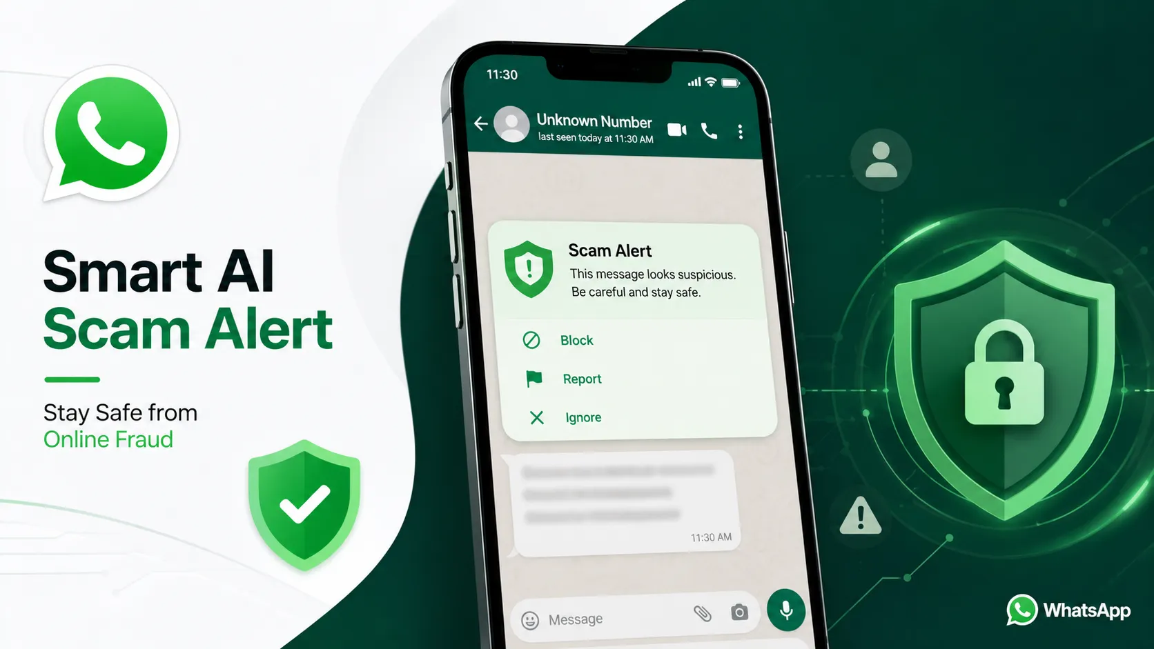 WhatsApp Launches Smart AI Scam Alert Stay Safe from Online Fraud