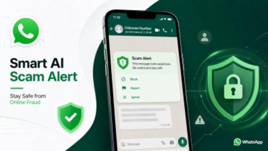 WhatsApp Launches Smart AI Scam Alert Stay Safe from Online Fraud