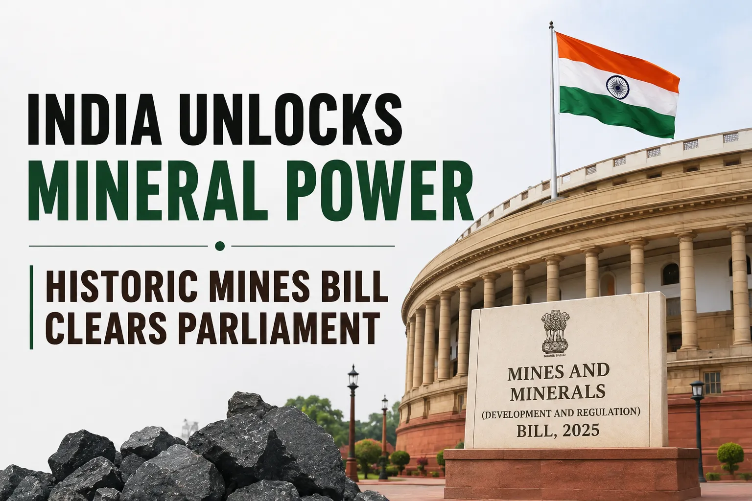 India Unlocks Mineral Power Historic Mines Bill Clears Parliament