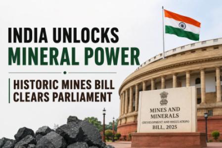India Unlocks Mineral Power Historic Mines Bill Clears Parliament