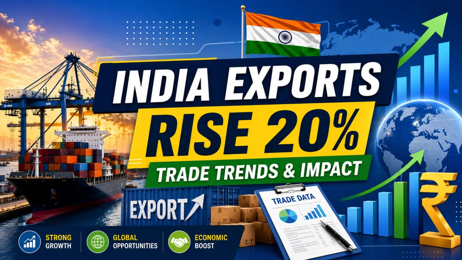 Export Boom Indias July Shipments Surge Nearly 20% to $44.24 Billion