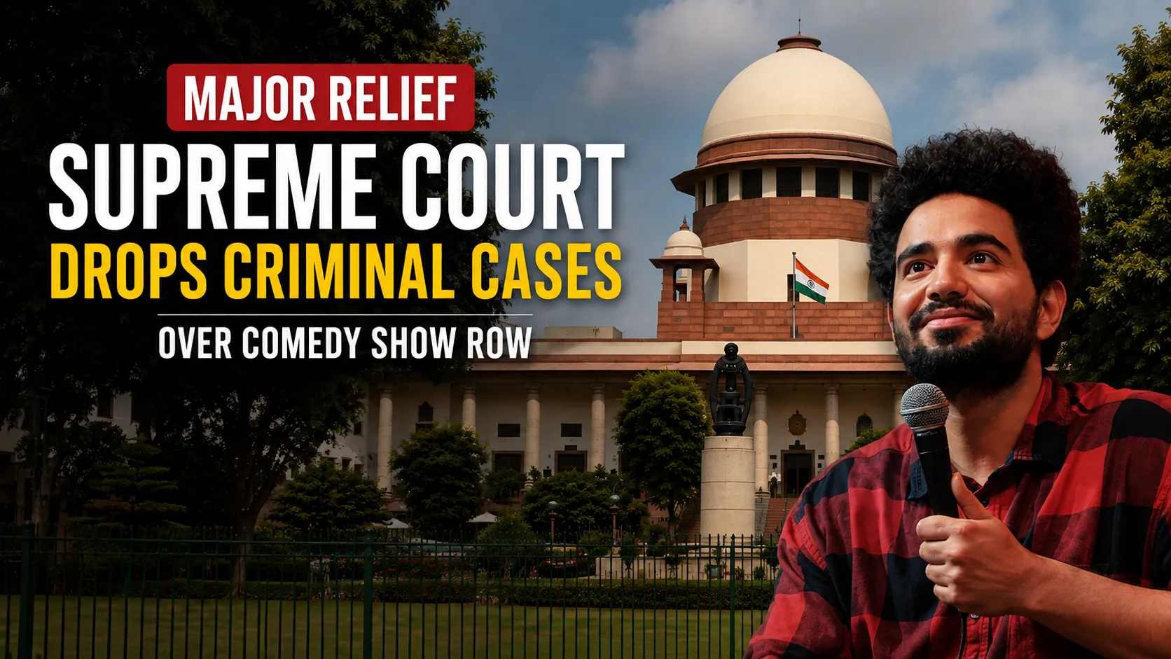 Major Relief for Samay Raina Supreme Court Drops Criminal Cases Over Comedy Show Row