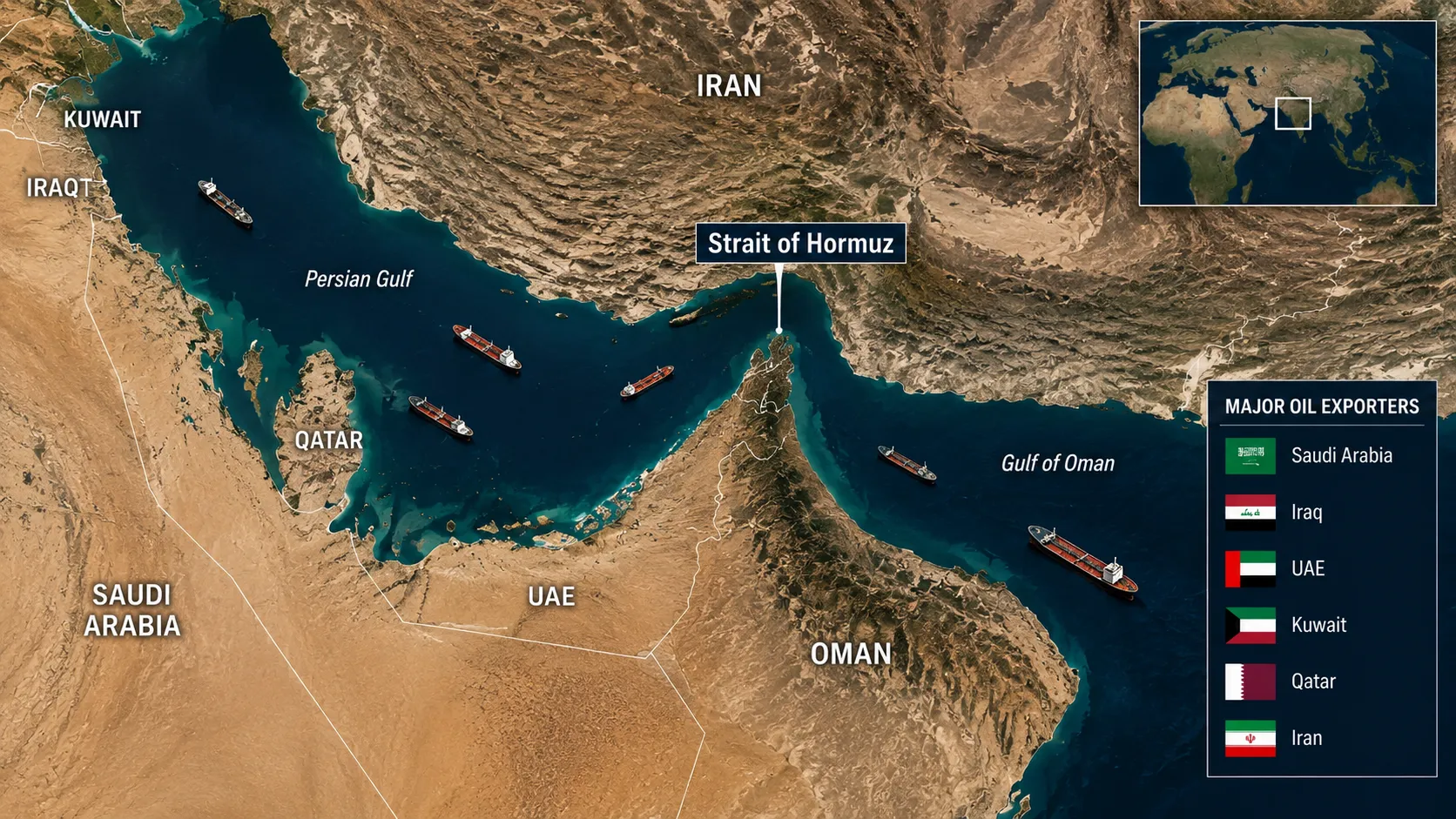 The Strait of Hormuz Crisis and Its Impact on the World