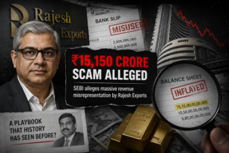 From Bank Slips to Balance Sheets, How the Rajesh Exports Scandal Echoes Harshad Mehta Playbook?