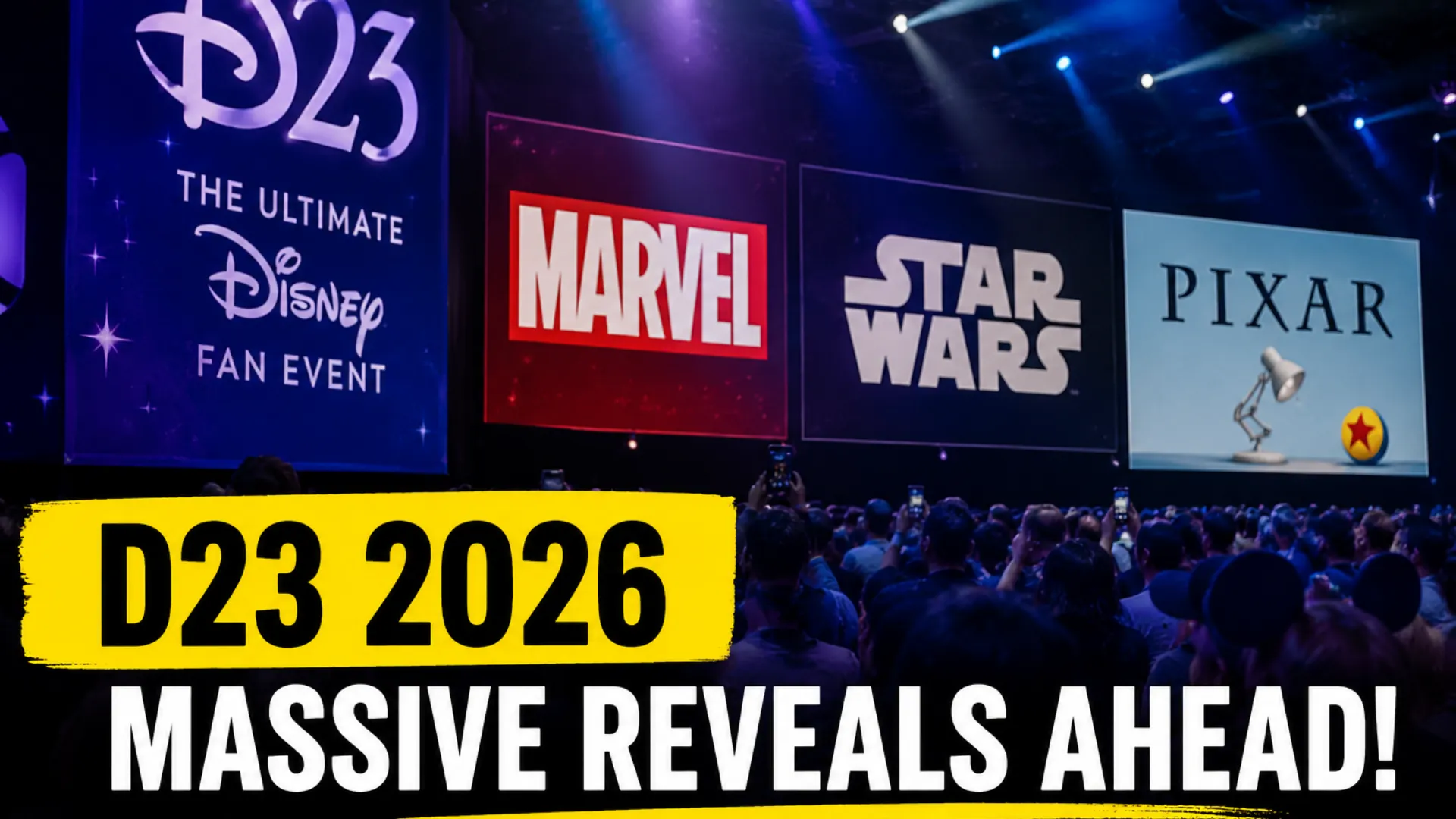 Inside D23 2026 Massive Marvel Castings, Star Wars Surprises, and Pixar Magic Revealed