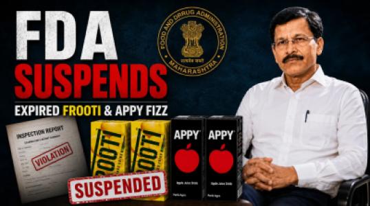 FDA Seals Parle Agro Linked Mumbai Warehouse Over Expired Drinks