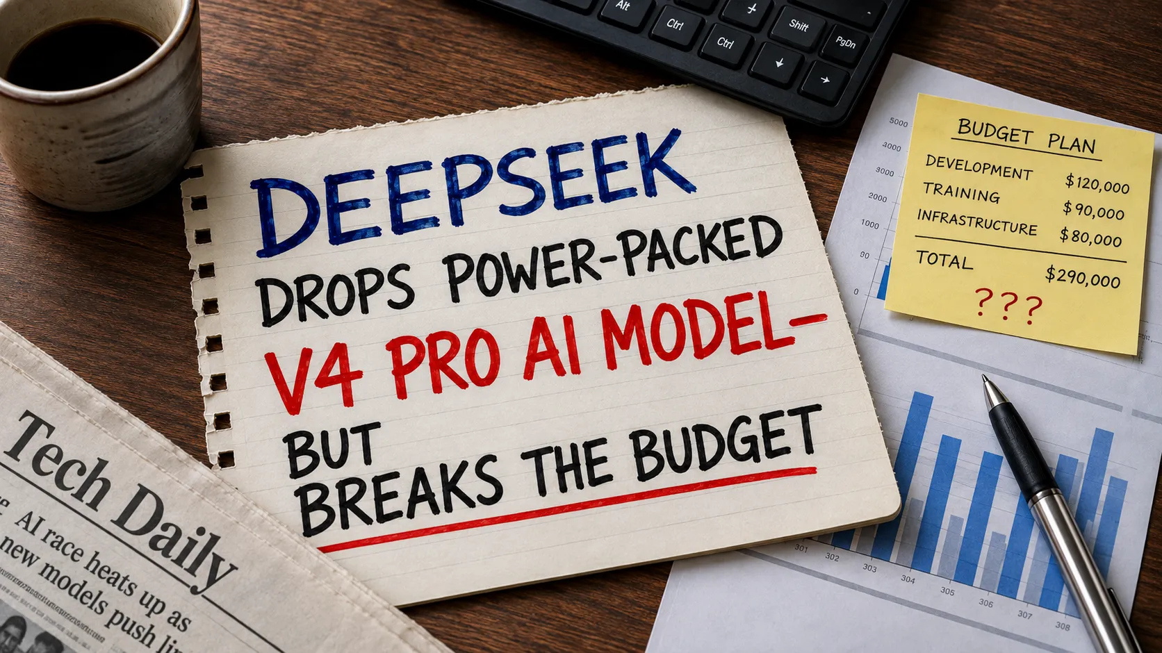 DeepSeek Drops Power Packed V4 Pro AI Model But Breaks the Budget
