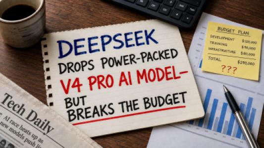 DeepSeek Drops Power Packed V4 Pro AI Model But Breaks the Budget