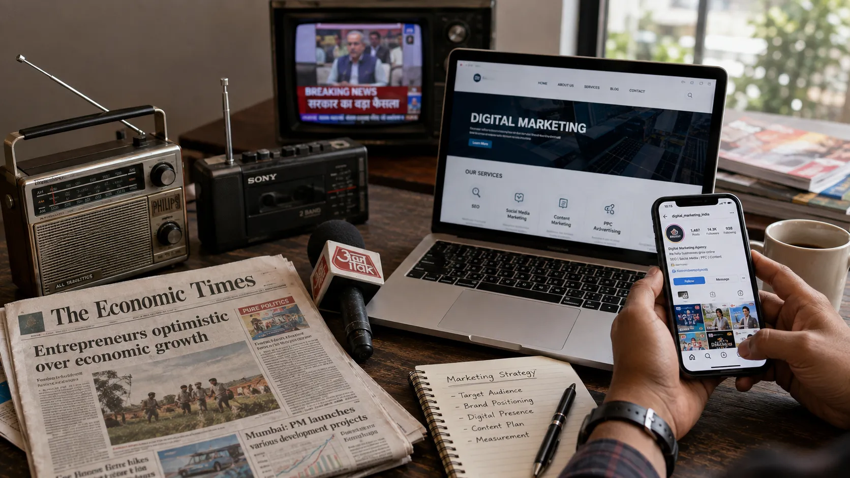 India Ad Revolution Digital Platforms Overtake Traditional Media as Businesses Pivot Online