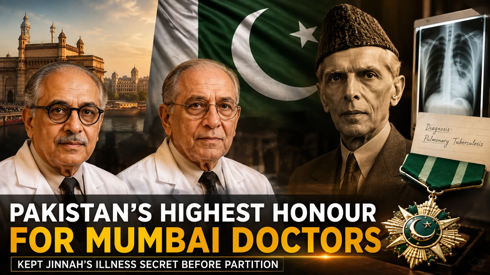 Mumbai Doctors Set To Receive Pakistan Top Civilian Honour For Keeping Jiinah Illness Secret