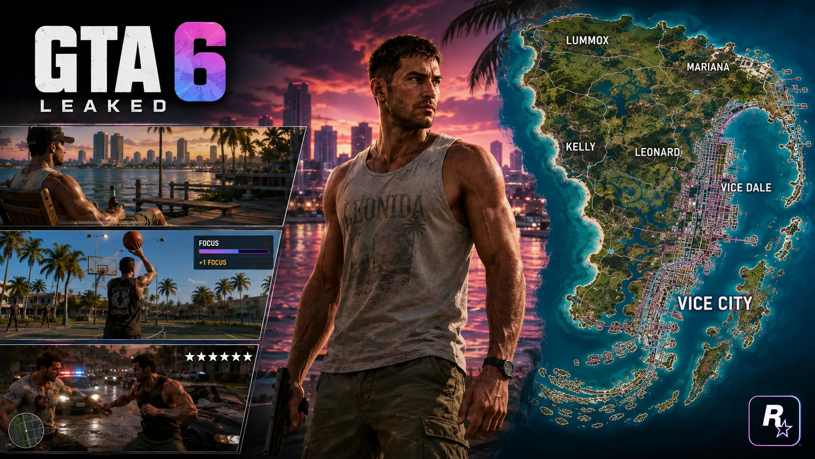 GTA 6 Map and Gameplay Leak Online Ahead of Big Netflix Reveal