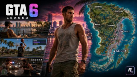 GTA 6 Map and Gameplay Leak Online Ahead of Big Netflix Reveal