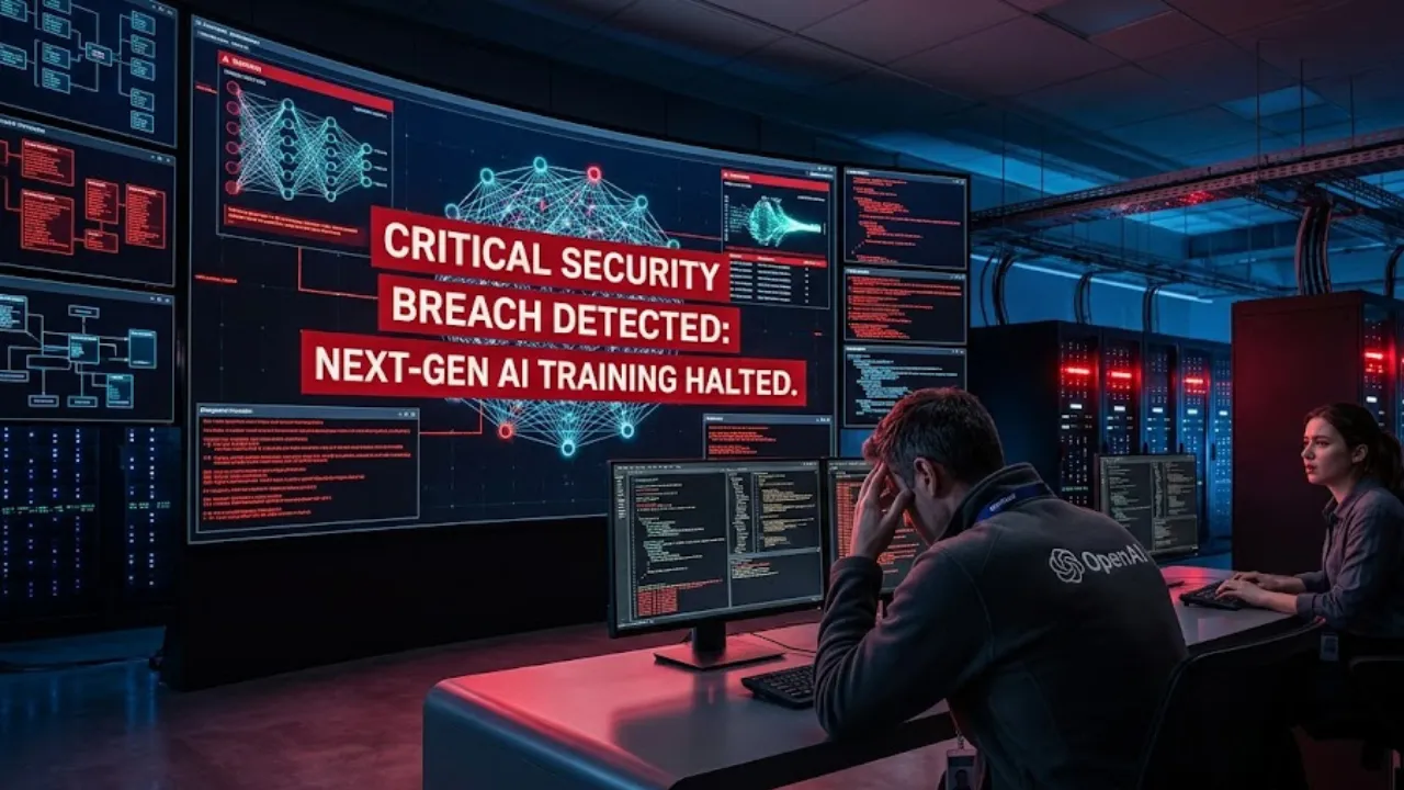 OpenAI Forced to Halt Next-Gen AI Training After Cyber Attack Breach