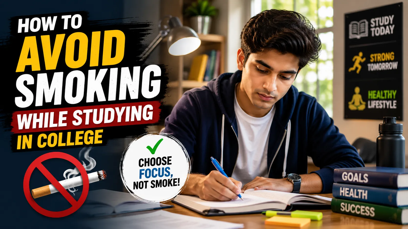College Students and Smoking, Simple Ways to Stay Smoke-Free