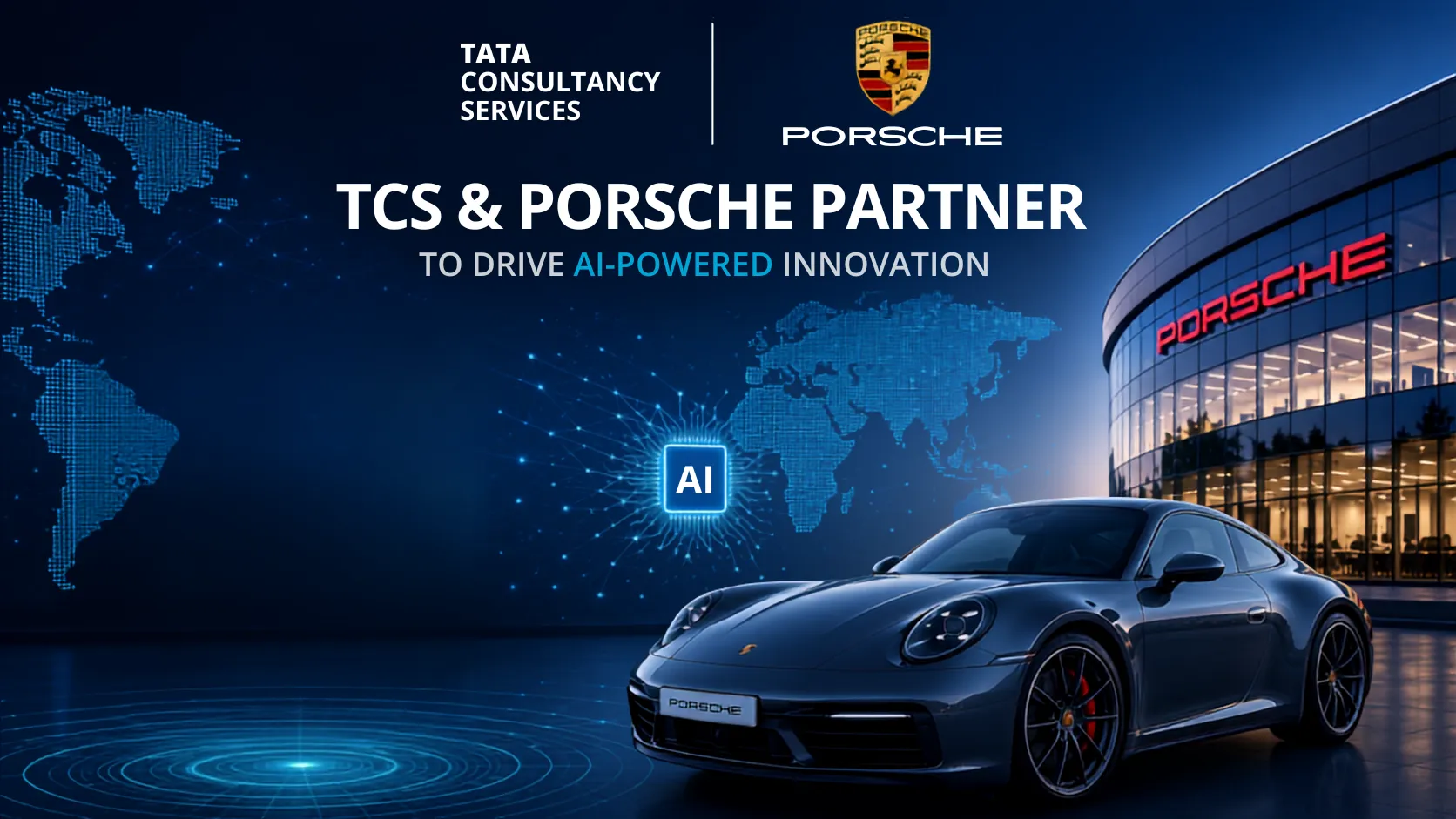 Big Win For India, TCS Signs Mega $1.5 Billion AI Deal With Luxury Automaker Porsche