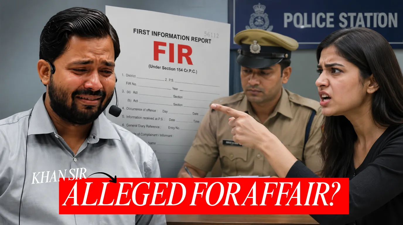 UP Woman Alleges Khan Sir For a Past Affair in Hostel