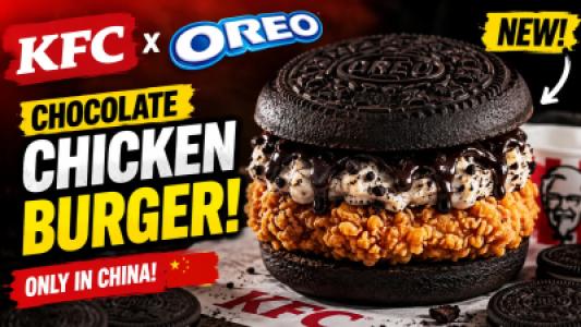 Oreo in a Chicken Burger, KFC Launches the Craziest Fast Food Collab Ever