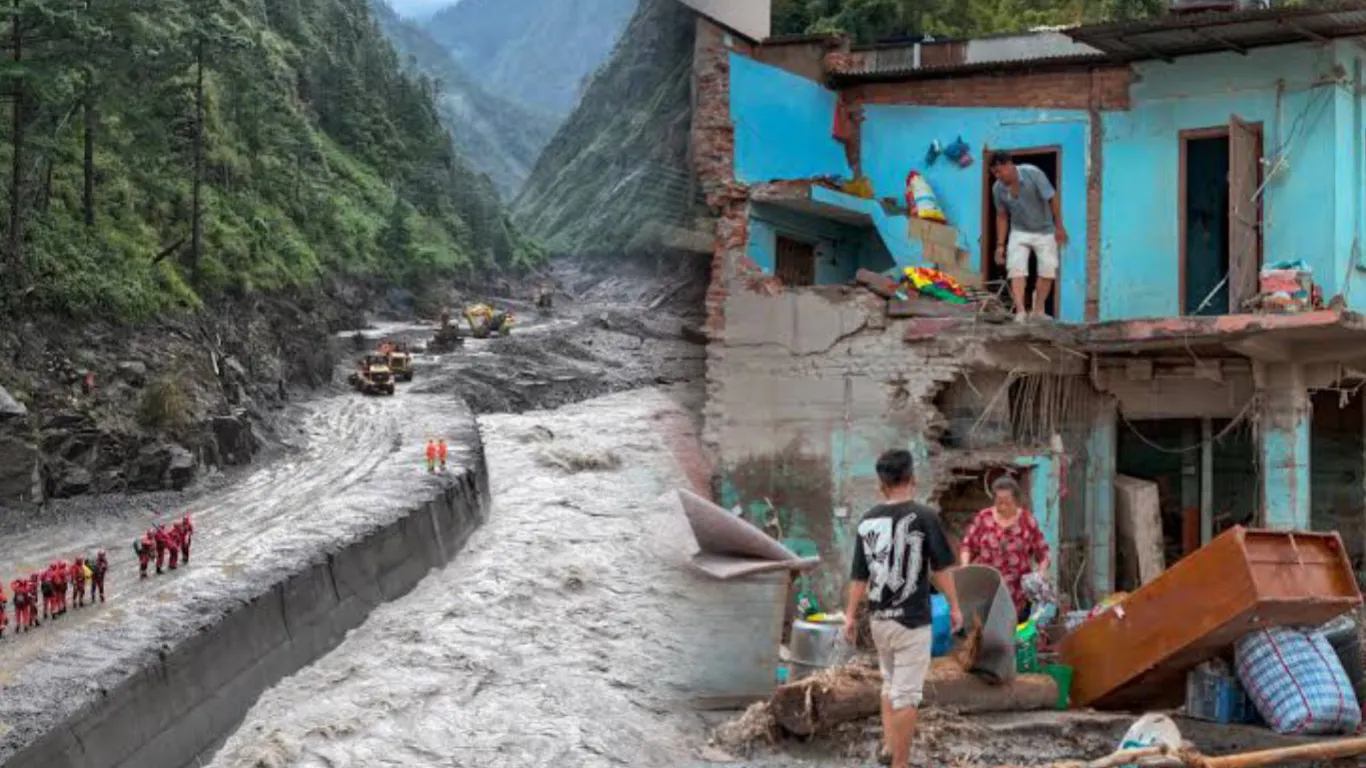 Nepal and China Briefly Halt Rescue Efforts As Barrier Lake Overflows