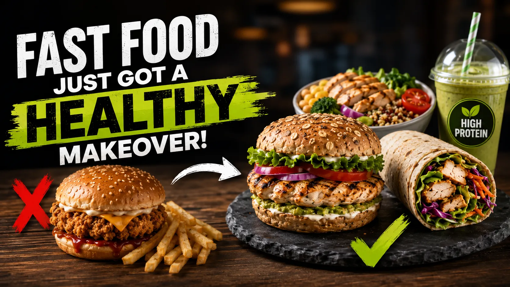No More Calorie Guilt, Your Favorite Fast-Food Brands Go Healthy
