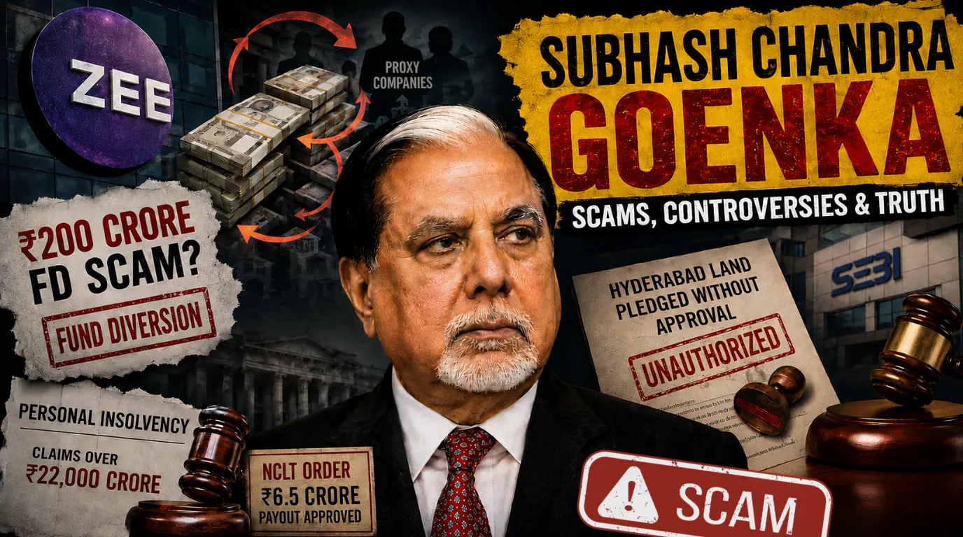 Who is Subhash Chandra Goenka? 3 Big Scams of Subhash Chandra According to Secret Agencies