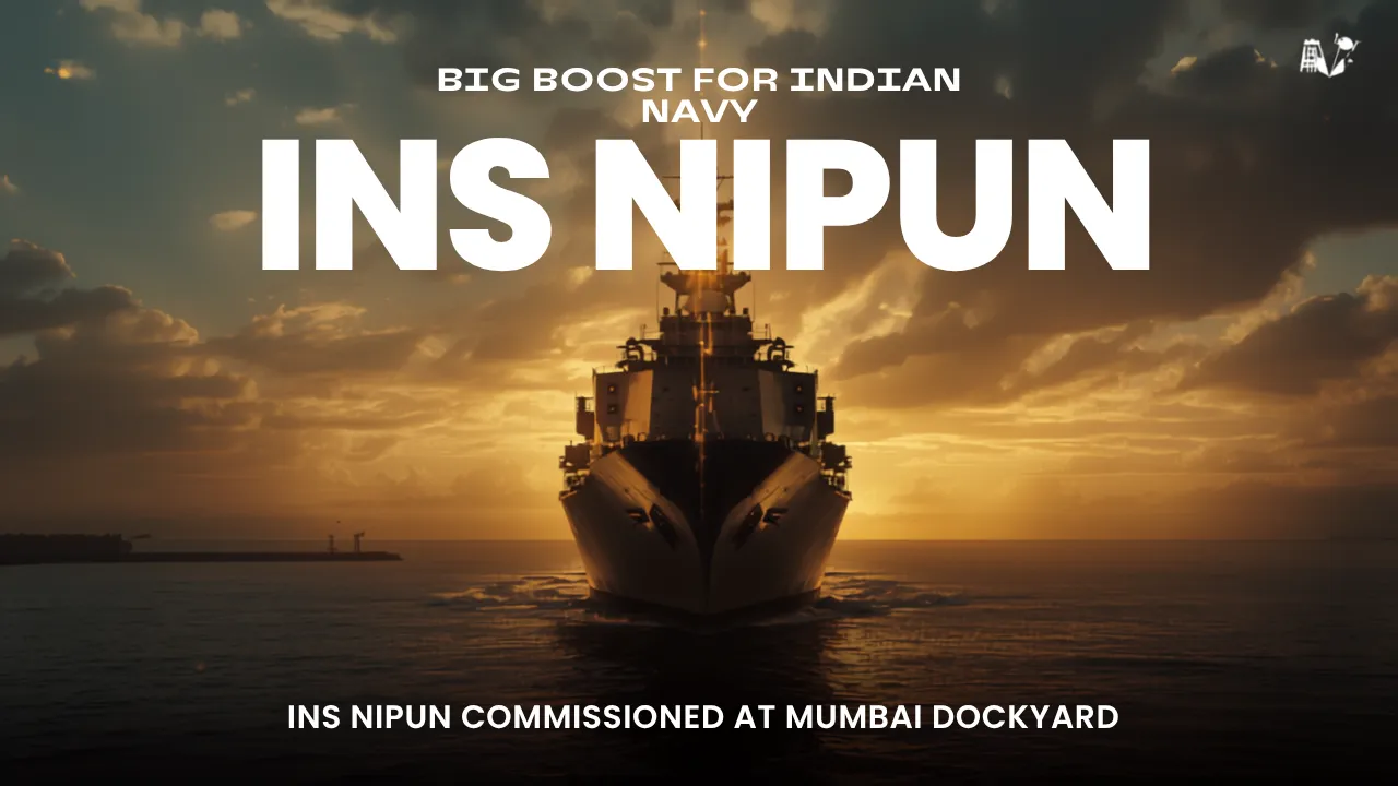 Big Boost For Indian Navy Ins Nipun Commissioned At Mumbai Dockyard