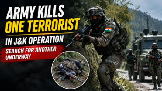 J&K Operation, Army Kills One Terrorist in Budgam, Search for Another Underway