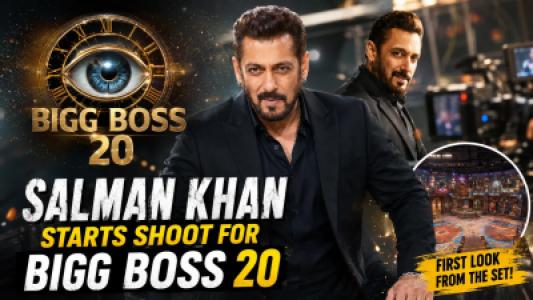 Salman Khan Sets Social Media On Fire With First Look From Bigg Boss Sets