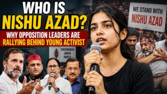 Who Is Nishu Azad And Why Opposition Leaders Are Rallying Behind Young Activist