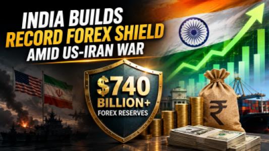 India Builds Record $740 Billion Forex Shield Amid US Iran War