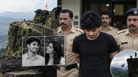 Pune Fort Murder Third Accused Arrested for Plotting Businessman Deadly Fall