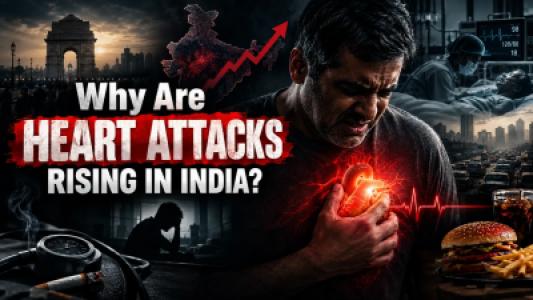 Why Are Heart Attacks Rising in India? The Shocking Truth Behind India Heart Health Crisis