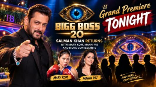 Bigg Boss 20 Grand Premiere Tonight, Salman Khan Returns With Mary Kom, Mahhi Vij, and More Stars