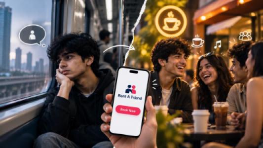 Lonely in the Metro? Gen-Z Is Now Paying Hourly Rates for Rent A Friend