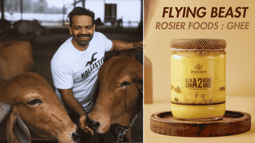 Flying Beast, Rosier Foods : ghee form nations bizz