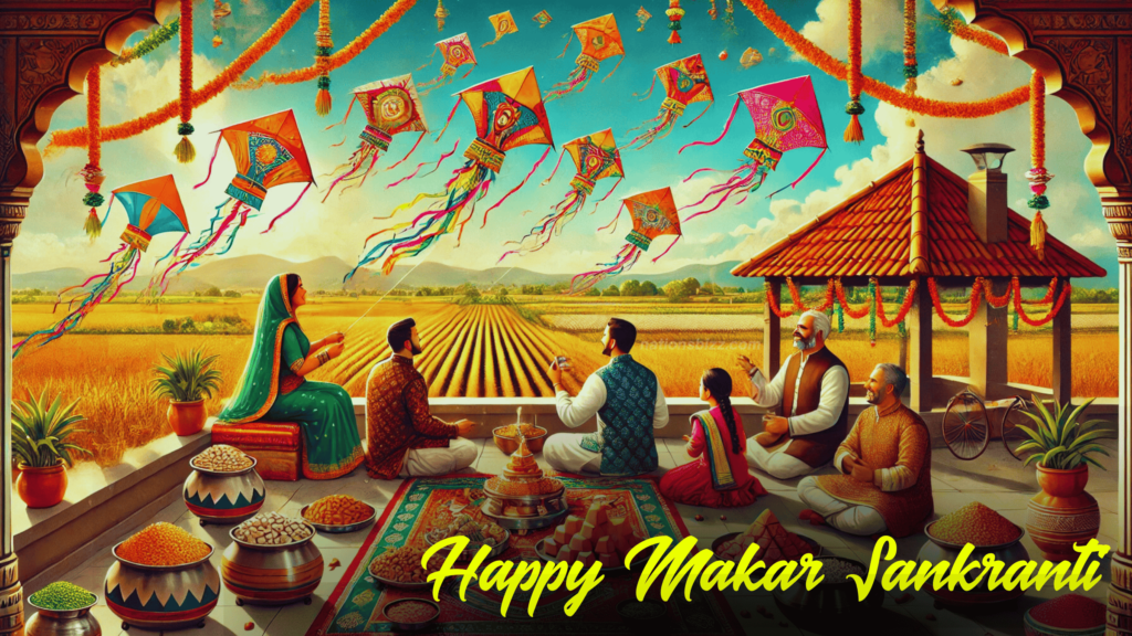 happy makar sankranti festival