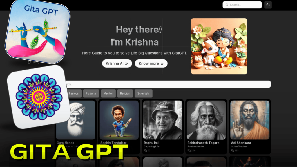 philosophy with technology that is gita gpt