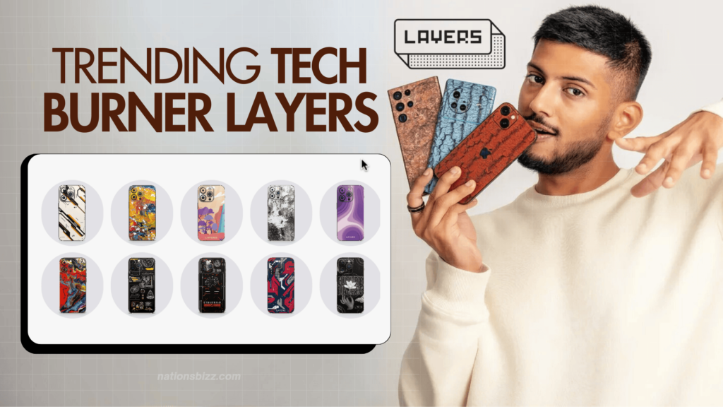 tech burner layers skin