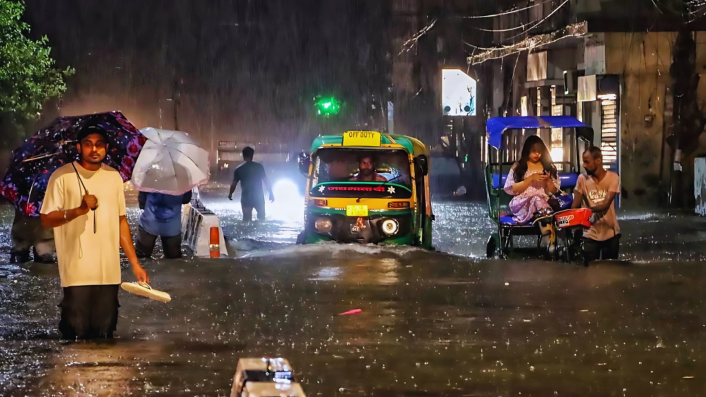 Delhi Weather Update: Heavy Rains Cool the City